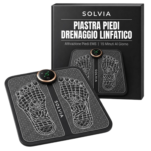 Piastra Drenaggio Linfatico EMS per Piedi - Solvia IT