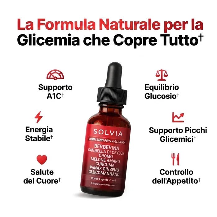 Complesso 7-in-1 per la Glicemia - Solvia IT