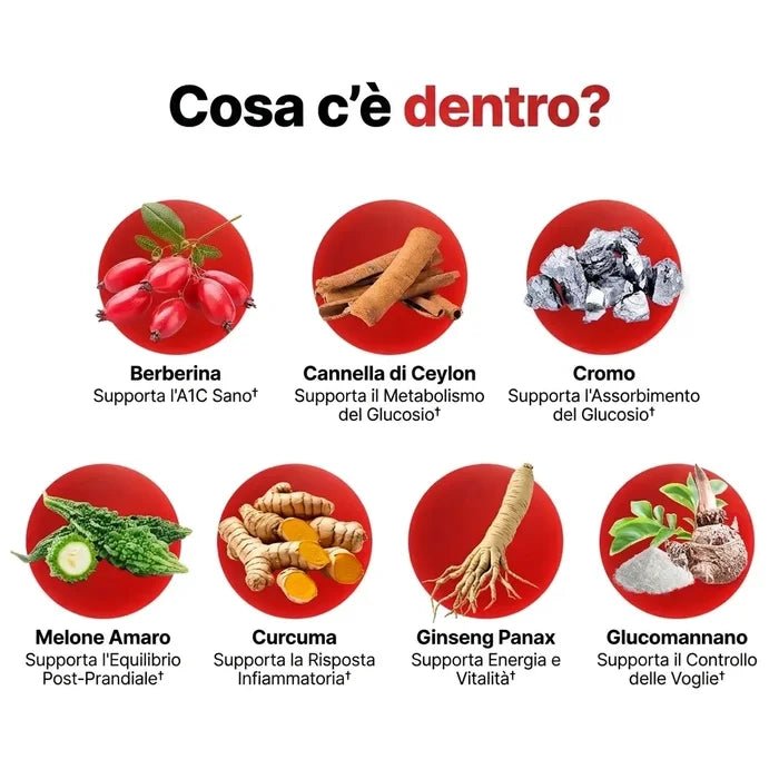 Complesso 7-in-1 per la Glicemia - Solvia IT