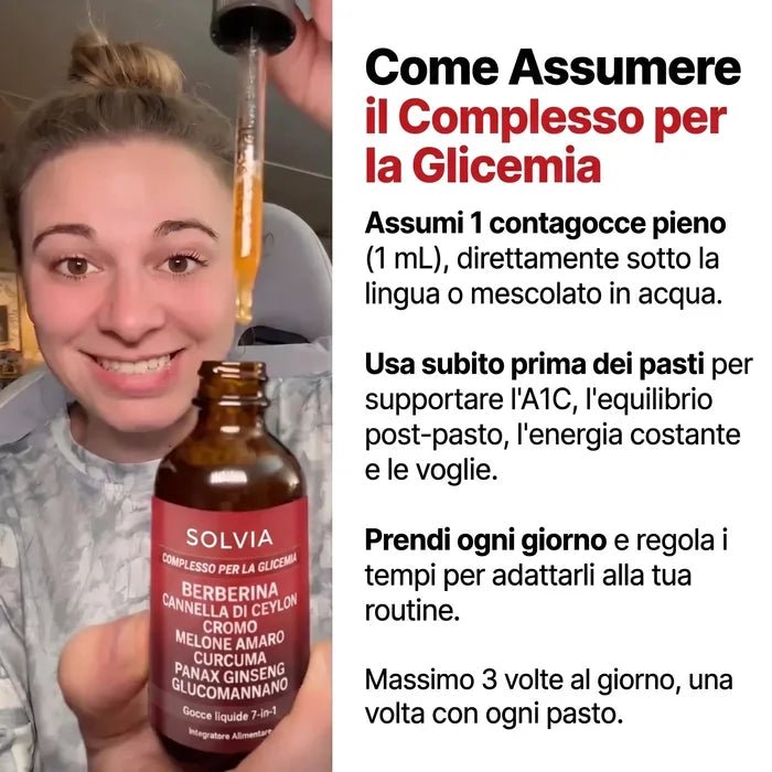 Complesso 7-in-1 per la Glicemia - Solvia IT