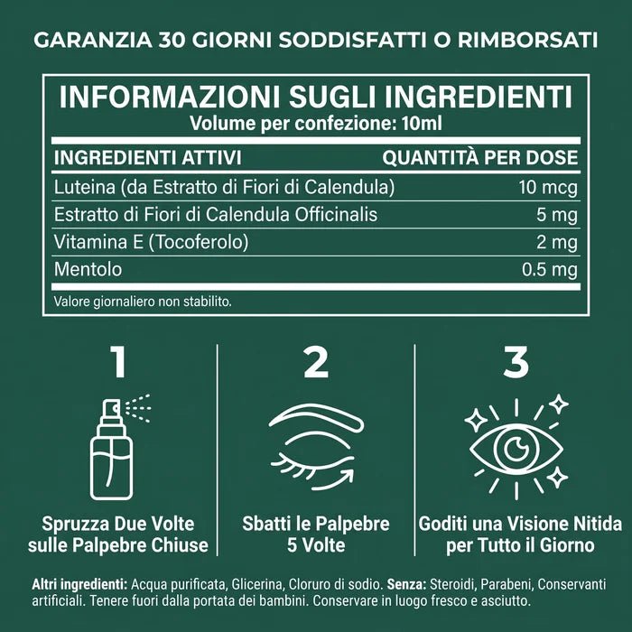 SOLVIA Spray Oculare Luteina - Solvia IT