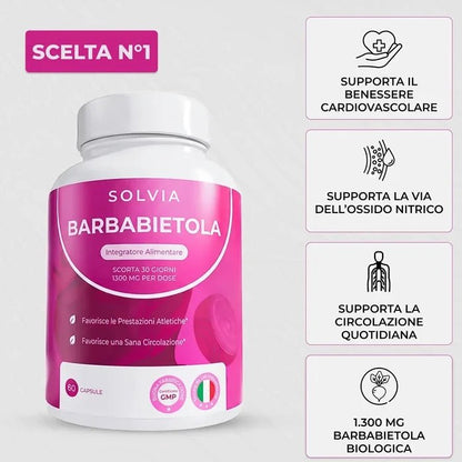 Integratore alimentare alla barbabietola - Solvia IT