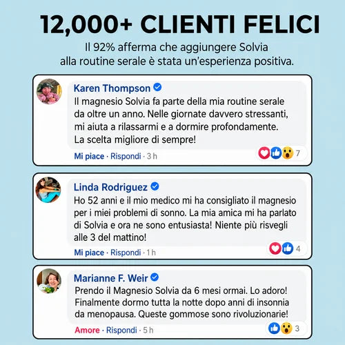 Solvia Gommose al Bisglicinato di Magnesio