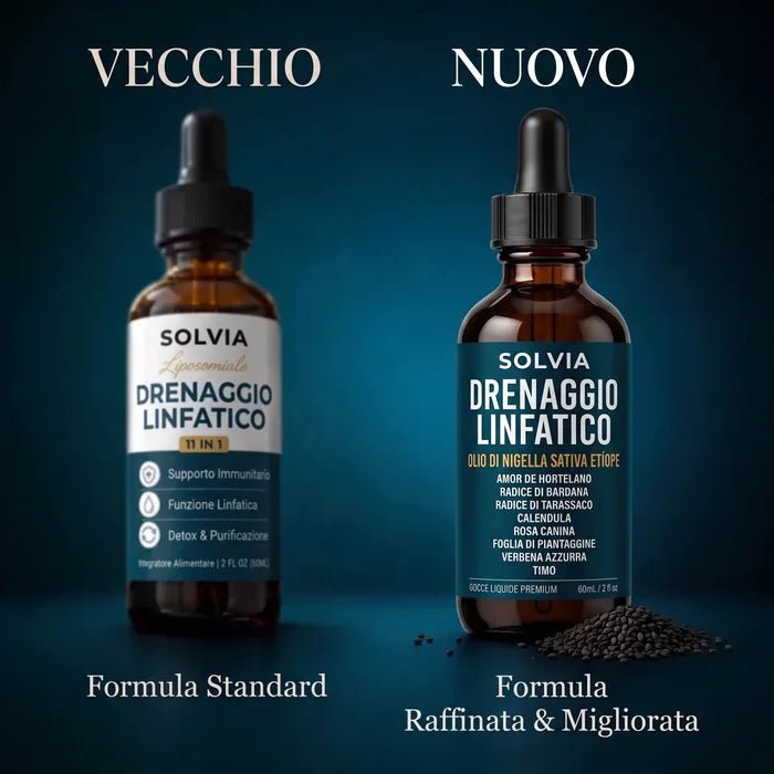 Solvia Gocce per il Drenaggio Linfatico - Solvia IT