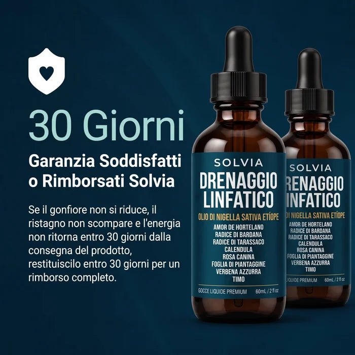 Solvia Gocce per il Drenaggio Linfatico - Solvia IT